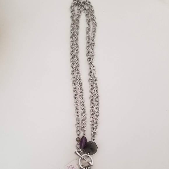 ⚠️NWT- Lia Sophia Violet Hour Toggle Necklace - Picture 10 of 16